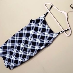 23.Black and white school girl dress size Large (fits small) sexy curvy cosplay